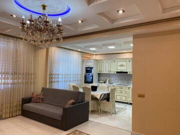 Фото номера Апартаменты с 2 спальнями Апартаменты Caspian Towers - 2 комнатная квартира г. Актау 14