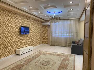 Фото номера Апартаменты с 2 спальнями Апартаменты Caspian Towers - 2 комнатная квартира г. Актау 7