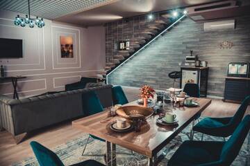 Фото номера Апартаменты с 2 спальнями Апартаменты Tas Samaly Hotel г. Актау 11