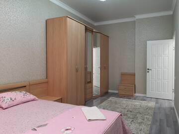 Фото номера Апартаменты с 1 спальней Апартаменты ЖК Green Plaza г. Актау 7